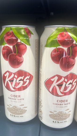 Сидр Kiss со вкусом вишни «Kiss».