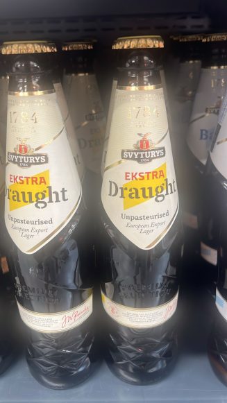 Пиво Svyturys Ekstra Draught «Svyturys».