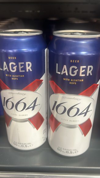Пиво Kronenbourg 1664 Lager 0.5 л.