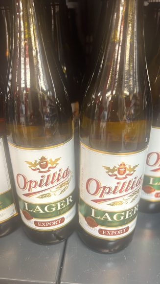 Пиво светлое Opillia Lager Export.