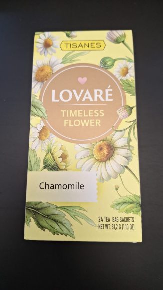 Травяной чай Lovare Timeless Flower с ромашкой 24 пакета