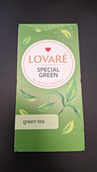 Зеленый чай Lovare Special Green натуральный.