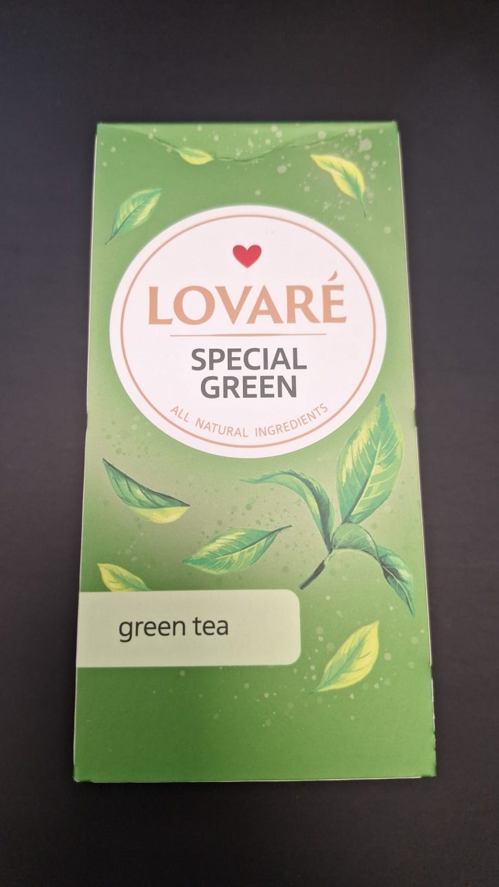Зеленый чай Lovare Special Green натуральный.