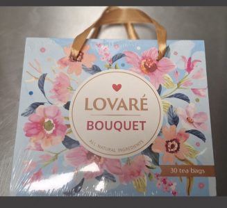 Подарочный набор чая Lovare Bouquet 30 пакетиков в подарочной упаковке