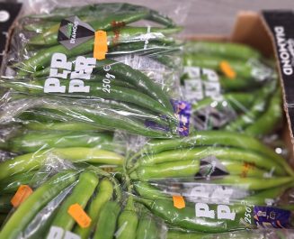 Hot green pepper, 250g pack.