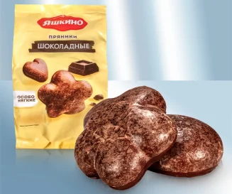 Пряники шоколадные 350 гр. Jaschkino
