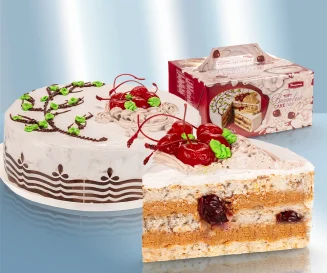 Торт "Вишнёвый сад", замороженный 1 кг. Franzeluta