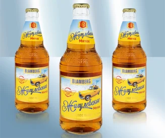 Пиво светлое "Жигулевское мягкое", 3,8%, 500 мл. Blamberg