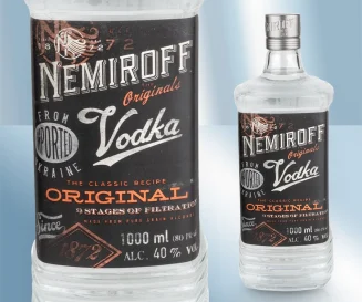 Водка "Nemiroff", 40%, 1000мл