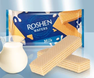 Вафли с сливочным вкусом 216 гр. Roshen