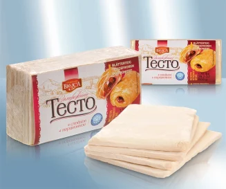 Puff pastry portions, frozen 800 gr. Traditions of taste