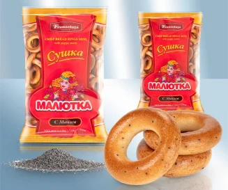 Сушки с маком малютка 500 гр.Franzeluta