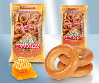 Сушки "Малютка медовая" 500 гр. Franzeluta