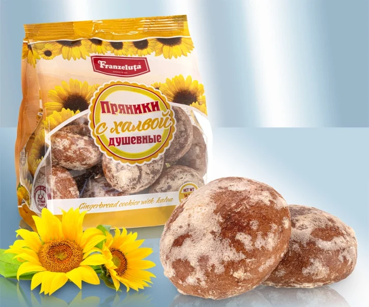 Пряники с халвой 400 гр. Franzeluta