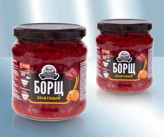 Основа для супа "Борщ" по-восточноевропейски 460 гр. Семилужская трапеза