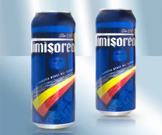Пиво Timisoreana в ж/б, DPG, 5%, 500 мл. Timisoreana