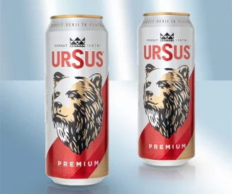 Пиво "URSUS", 5,0%, 500 мл