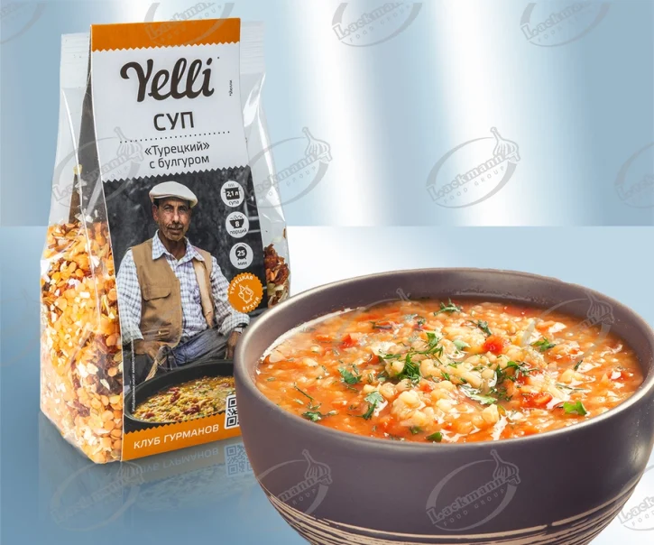 Turkse soep met bulgur 250 gr. Yelli